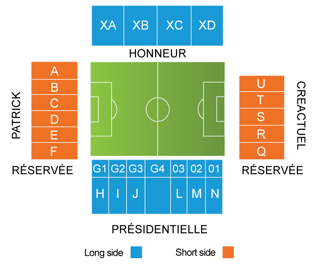 Стадион-проведения событий Стад дю Рудуру (Stade du Roudourou)
