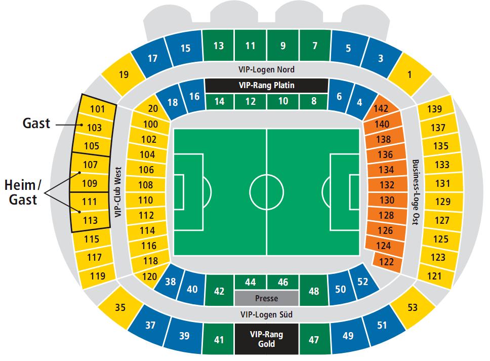 Стадион-проведения событий Weserstadion