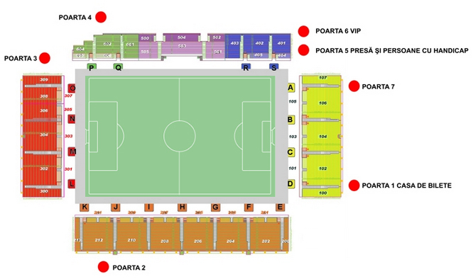Стадион-проведения событий Илие Оанэ