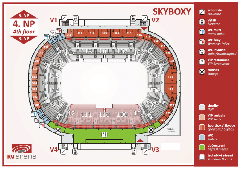 Стадион-проведения событий КВ Арена