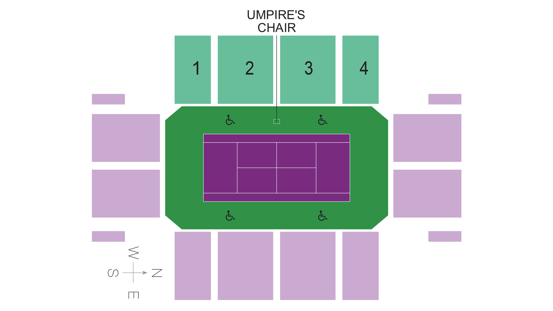Grandstand Map