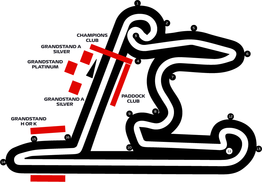 Стадион-проведения событий Трасса Шанхай (Shanghai Circuit)