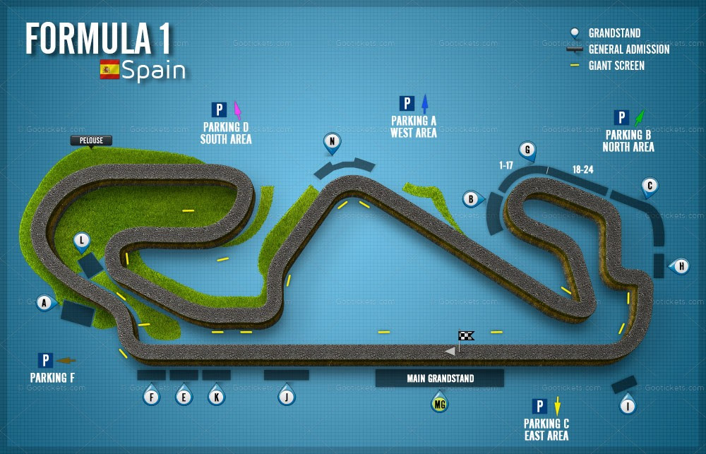 Стадион-проведения событий Каталунья (Circuit de Catalunya)