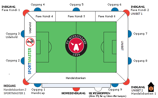 Стадион-проведения событий MCH Arena