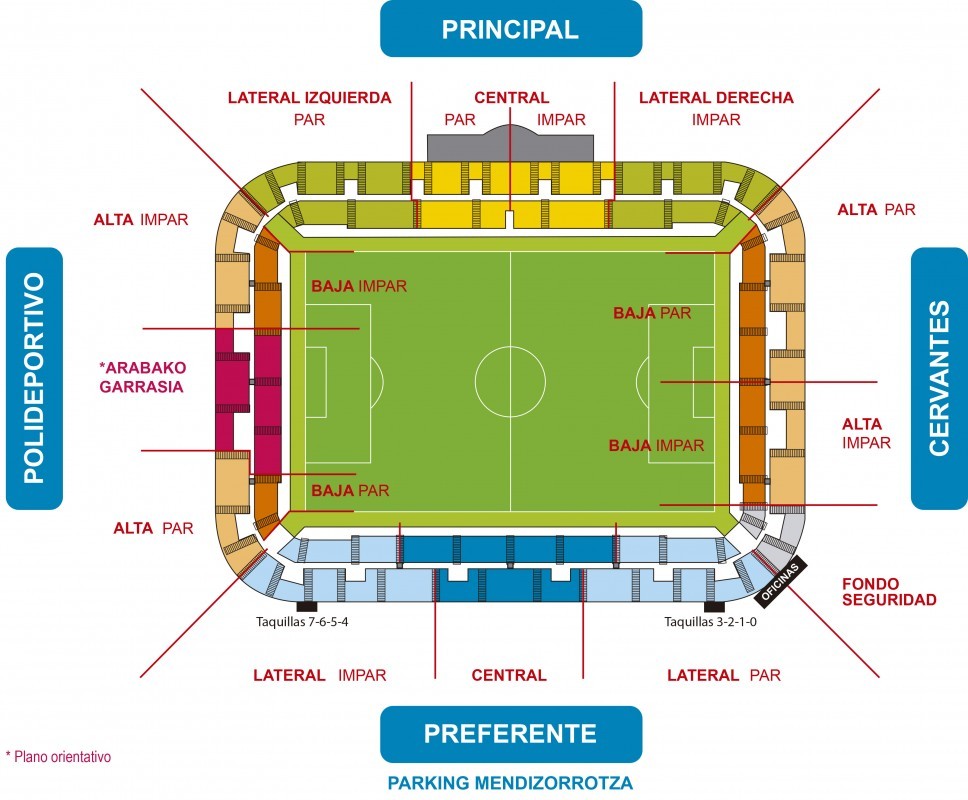 Стадион-проведения событий Мендисорроса