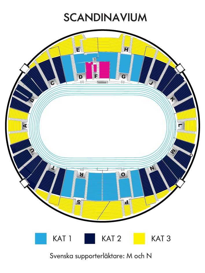 Стадион-проведения событий Скандинавиум