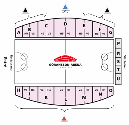 Стадион-проведения событий Йоранссон Арена