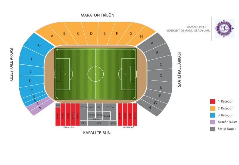 Стадион-проведения событий Стадион Османлы
