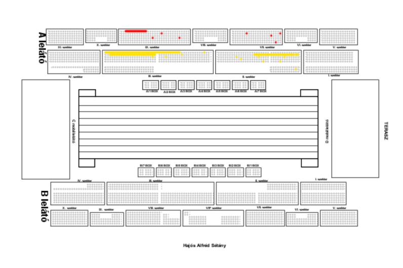Стадион-проведения событий Alfred Hajos Stadium