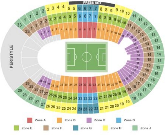 Стадион-проведения событий Los Angeles Memorial Coliseum