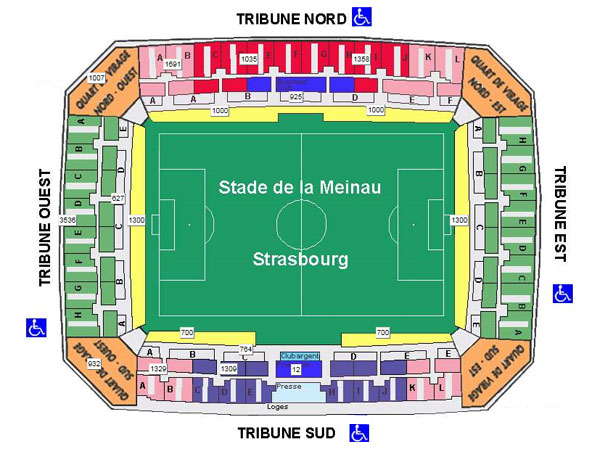 Стадион-проведения событий Стад де ла Мено