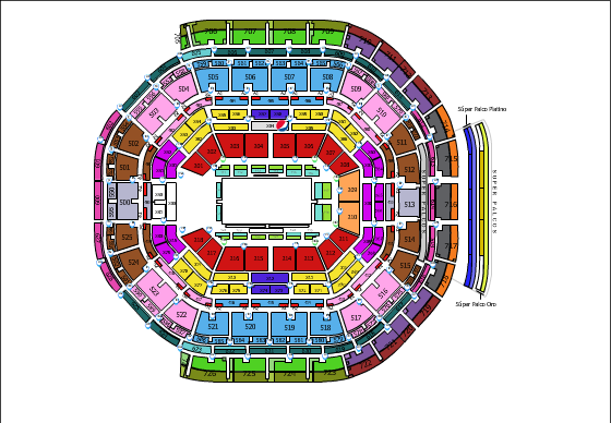 Стадион-проведения событий Мехико Сити Арена