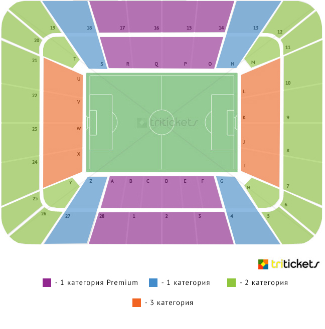 Стадион-проведения событий PGE Arena Gdansk