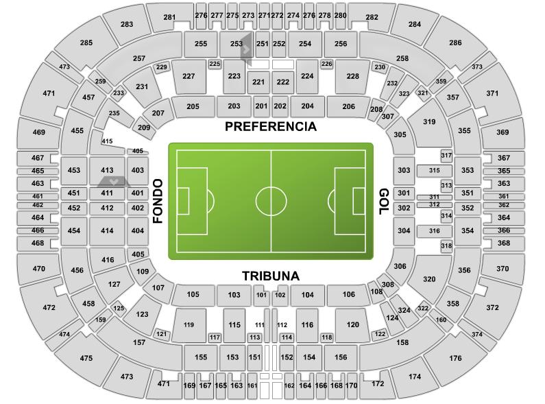 Стадион-проведения событий Ла-Росаледа (Estadio La Rosaleda)