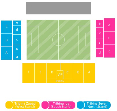 Стадион-проведения событий Стадион под Горицом (Podgorica City Stadium)