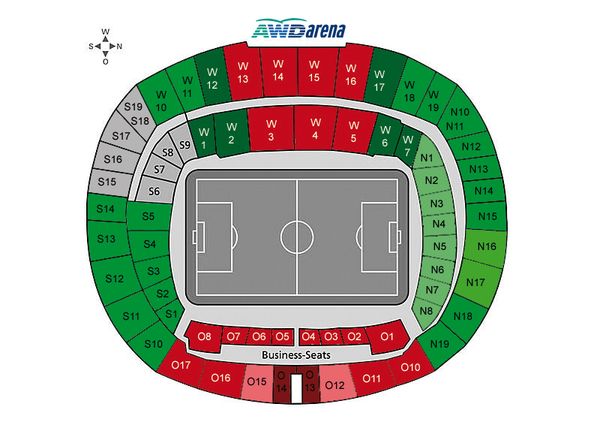 Стадион-проведения событий АВД-Арена (AWD-Arena)