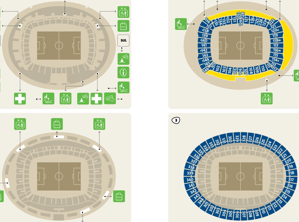 Стадион-проведения событий Минейрао (Estadio Mineirao)