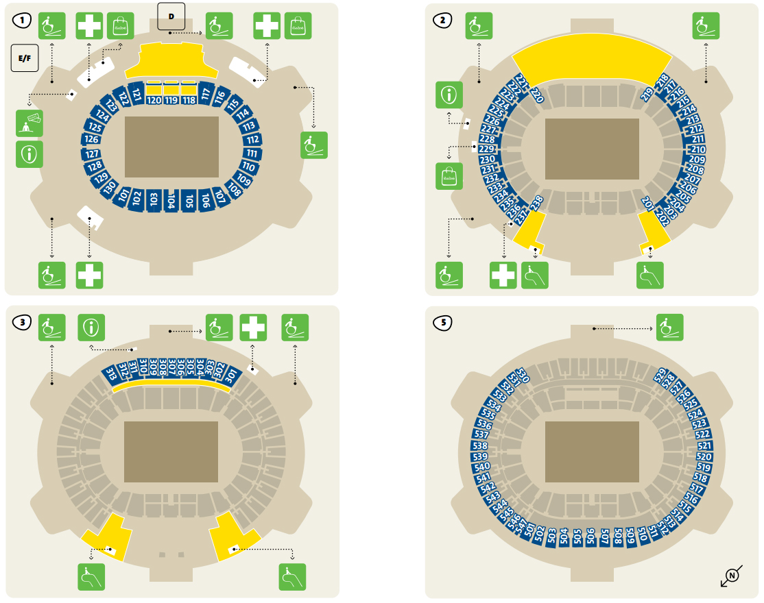 Стадион-проведения событий Маракана (Estadio do Maracana)
