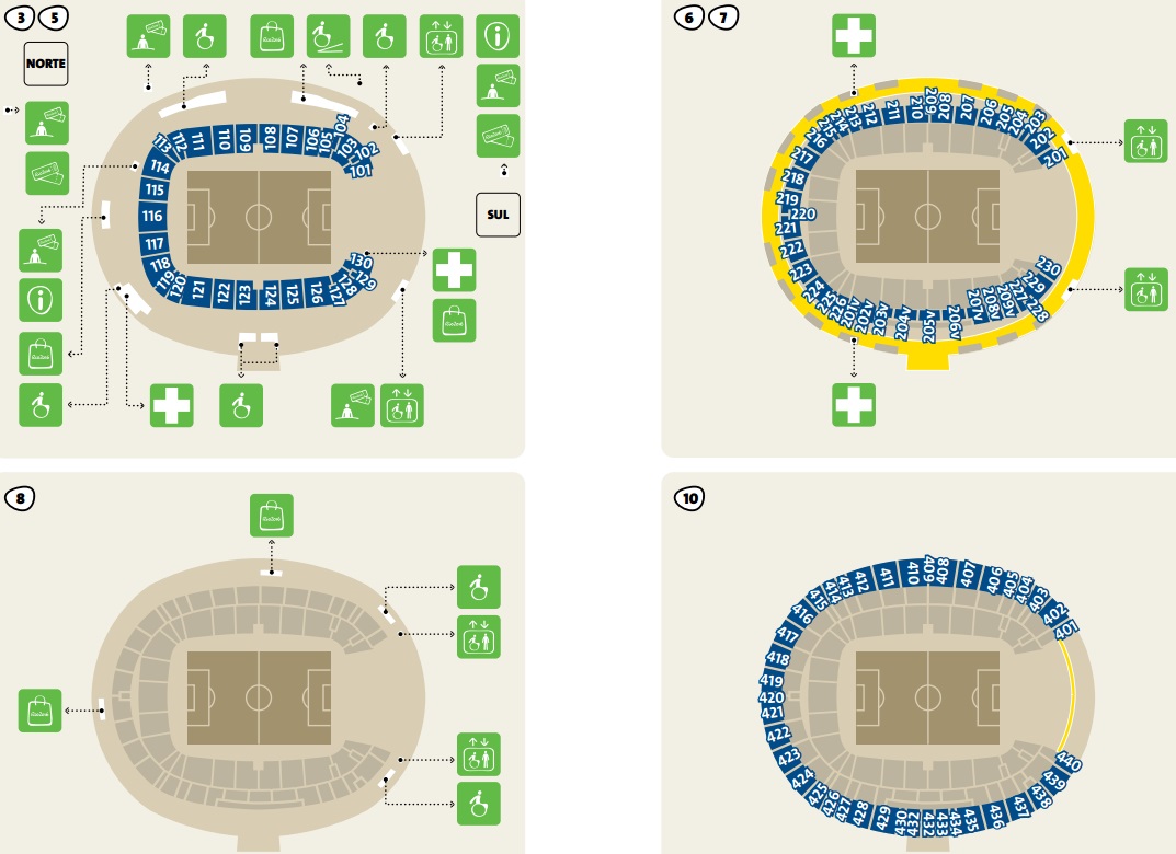 Стадион-проведения событий Фонте-Нова (Arena Fonte Nova)