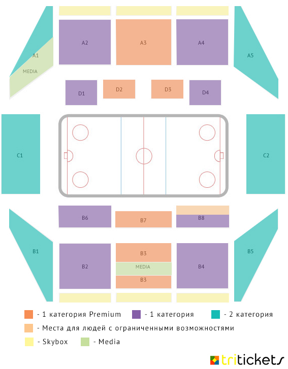 Стадион-проведения событий CEZ Arena (Острава)