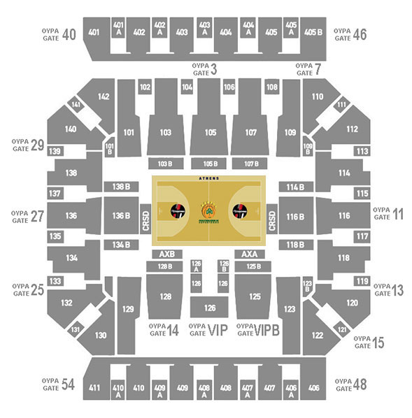 Стадион-проведения событий ОАКА Холл (OAKA Indoor Hall)