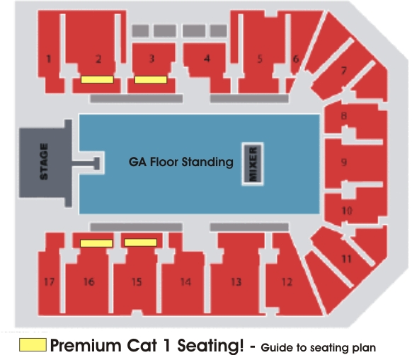 Стадион-проведения событий LG Arena