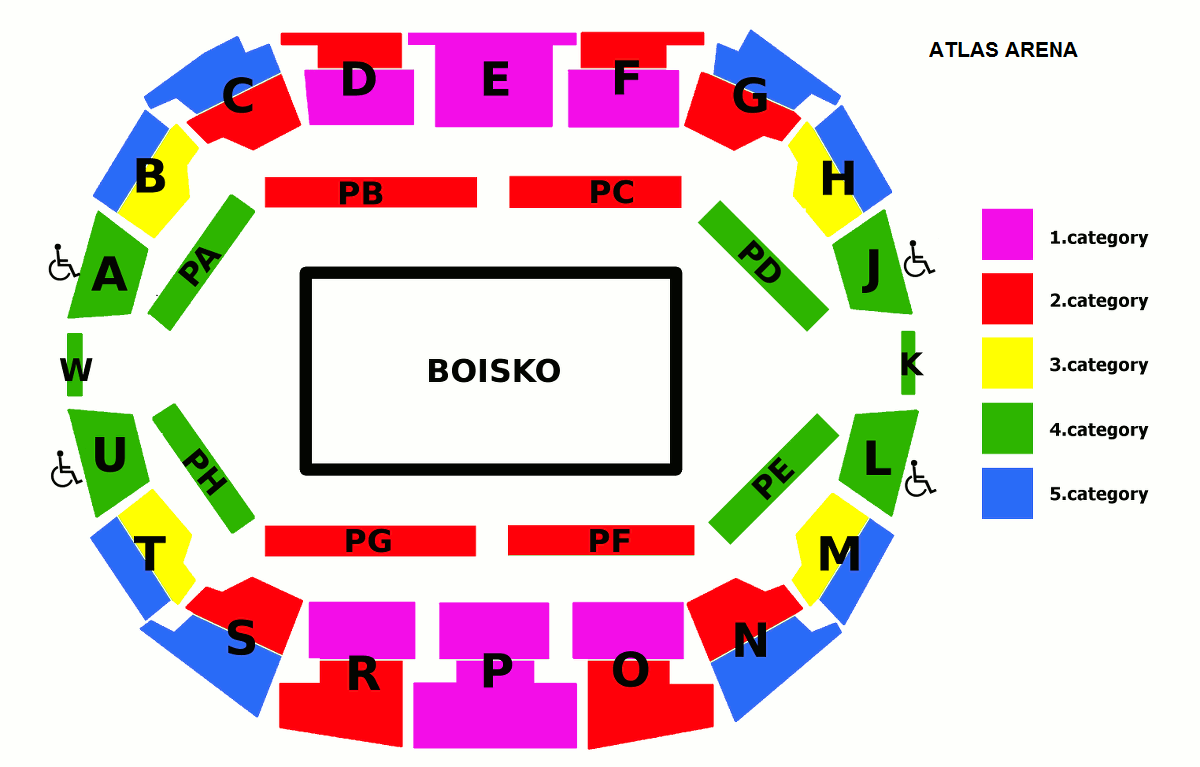 Стадион-проведения событий Атлас Арена