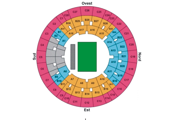 Стадион-проведения событий PalaLottomatica