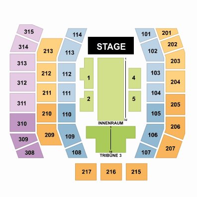 Стадион-проведения событий ÖVB Arena