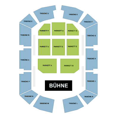 Стадион-проведения событий Stadthalle Zwickau