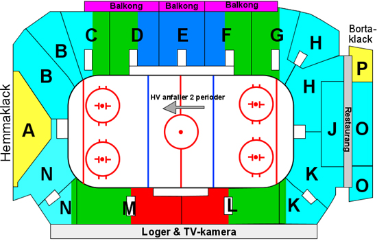 Стадион-проведения событий Kinnarps Arena