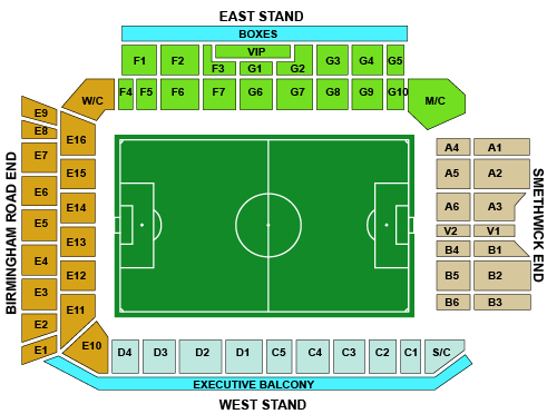 Стадион-проведения событий Хоторнс