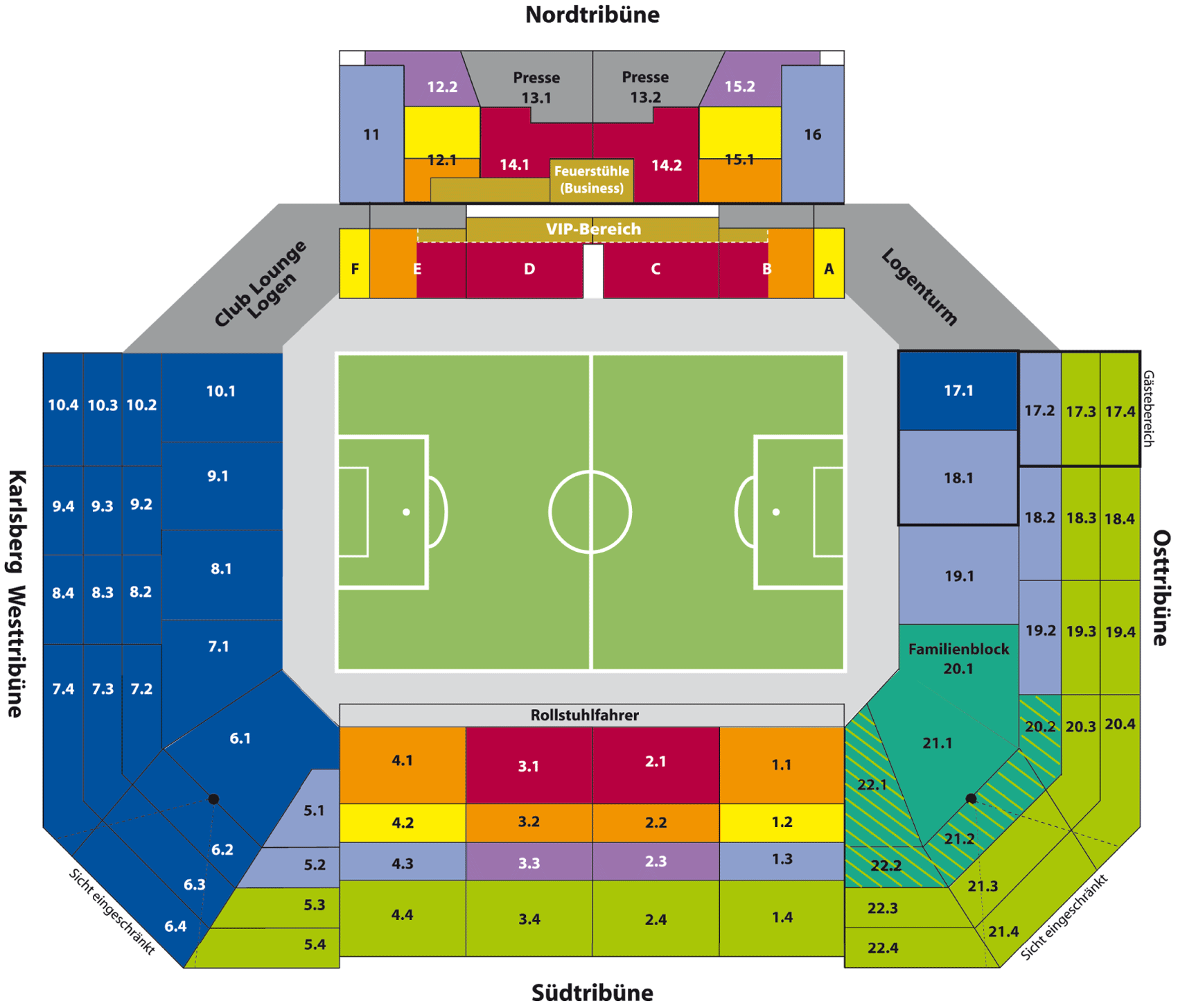 Стадион-проведения событий Стадион имени Фрица Вальтера