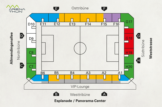 Стадион-проведения событий Арена Тун
