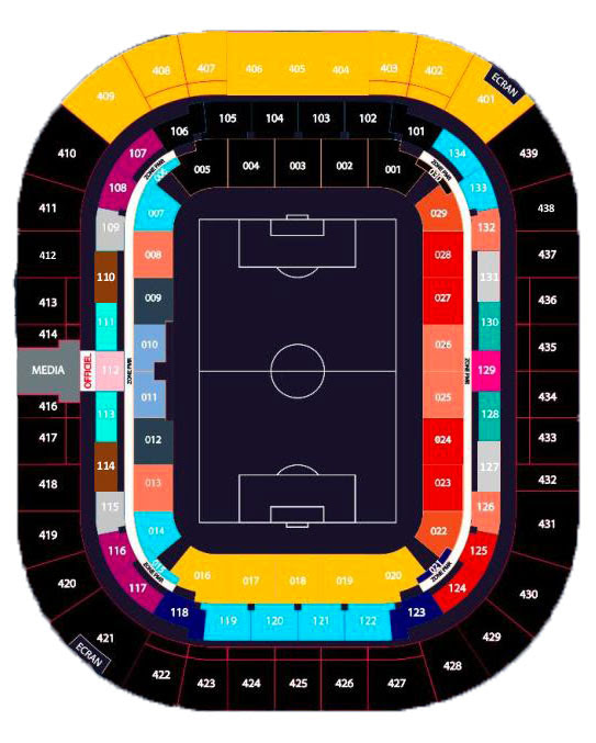 Стадион-проведения событий Жерлан (Gerland)