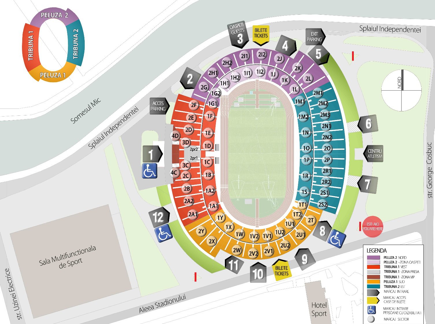 Стадион-проведения событий Клуж Арена