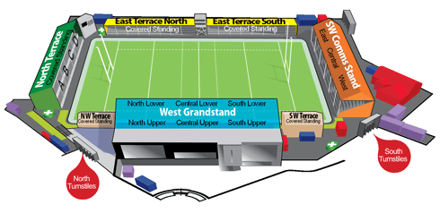 Стадион-проведения событий Sandy Park