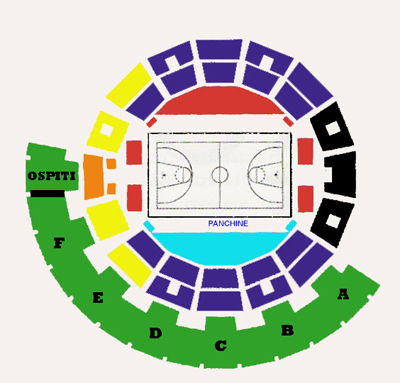Стадион-проведения событий PalaWhirlpool