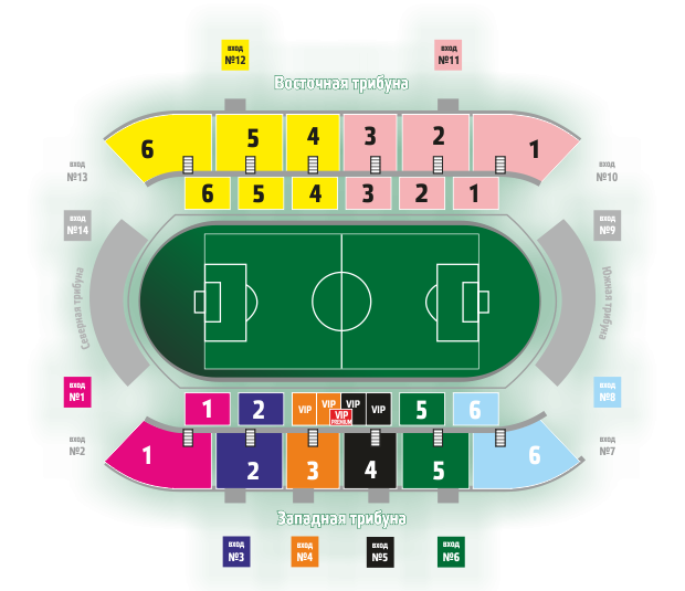 Стадион-проведения событий Кубань