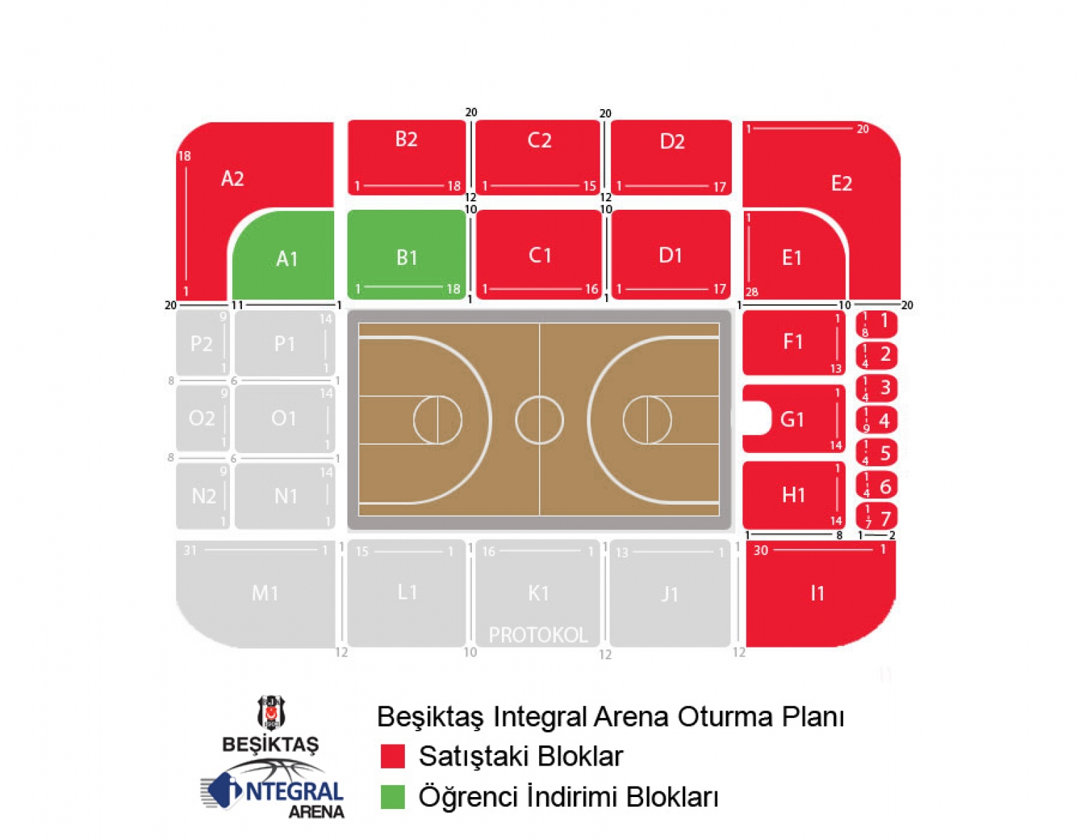 Стадион-проведения событий Акатлар Арена (BJK Akatlar Arena)