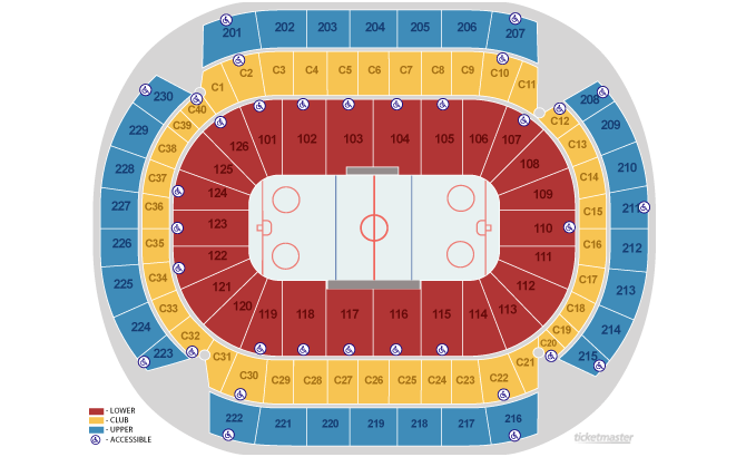 Стадион-проведения событий Xcel Energy Center