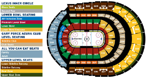 Стадион-проведения событий Бриджстоун-Арена