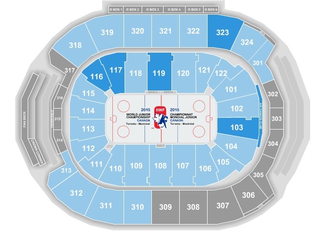 Стадион-проведения событий Эйр Канада Центр (Air Canada Centre)