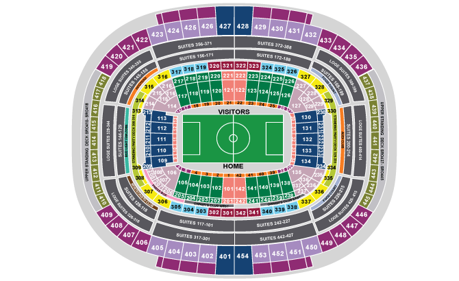 Стадион-проведения событий Федэкс-филд (FedExField)