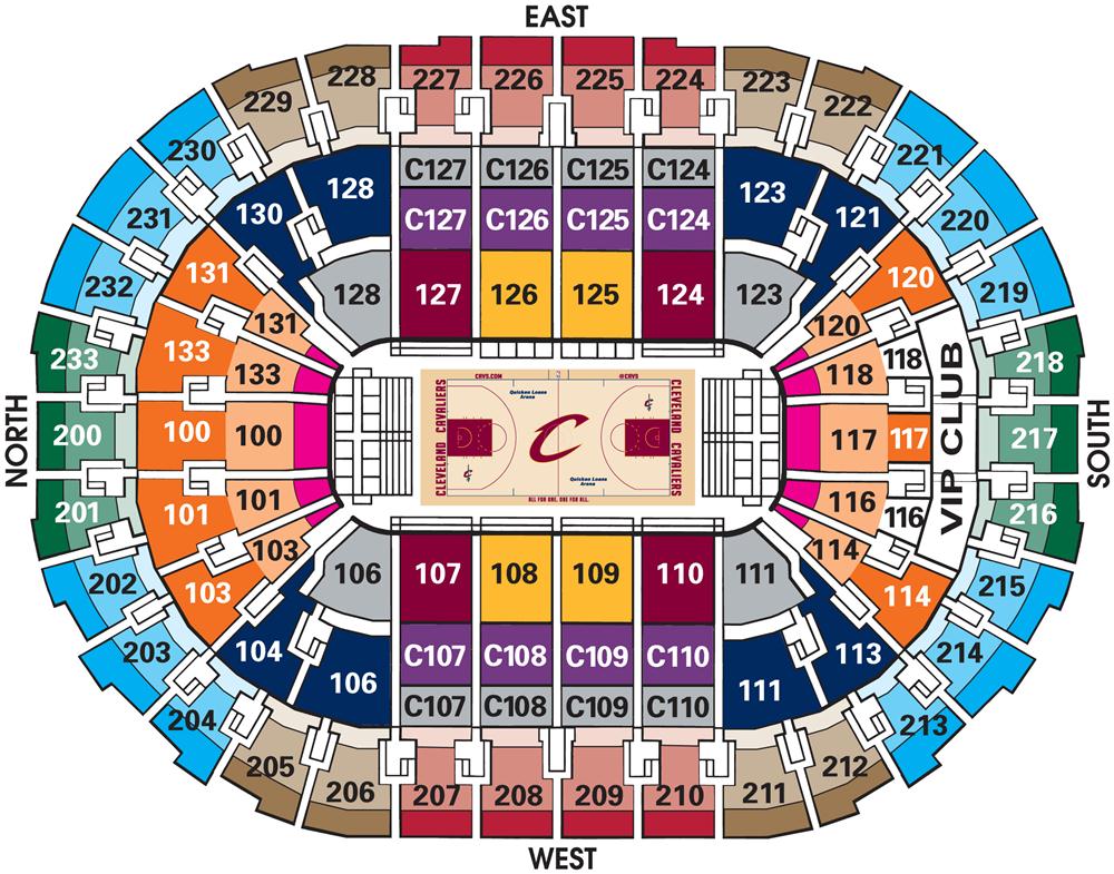 Стадион-проведения событий Квикен Лоэнс Арена (Quicken Loans Arena)